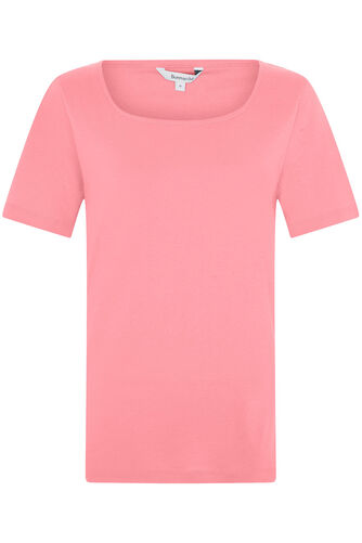 Square Neck Plain T-Shirt